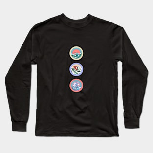 Japan - morning, noon and evening Long Sleeve T-Shirt